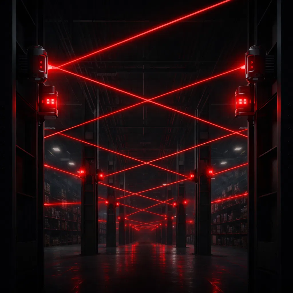 إنذار الحريق للمستودعات الكبرى: توزيع النقاط - دليل