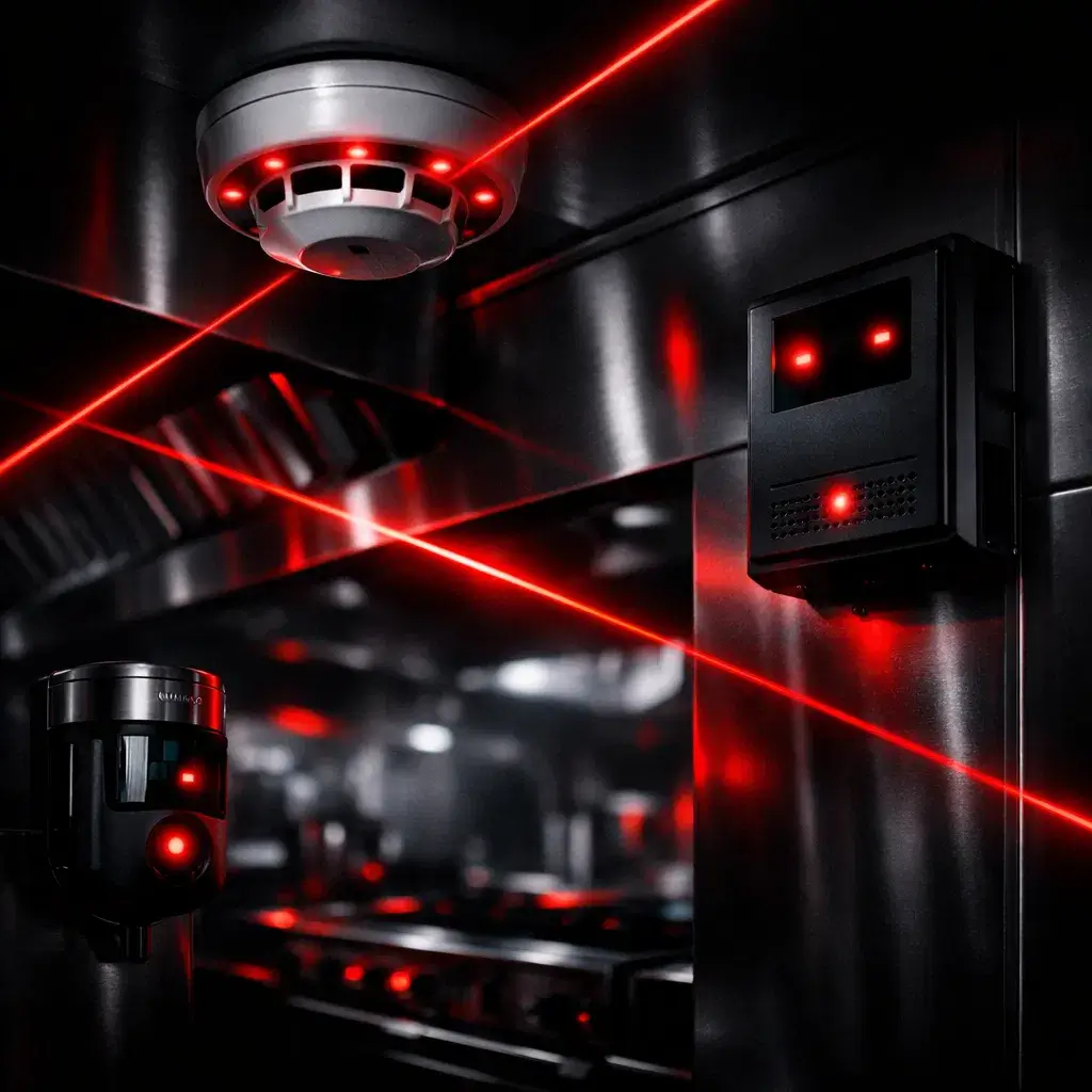 دليل إنذار الحريق للمطاعم والمطابخ بالشرقية - معتمد