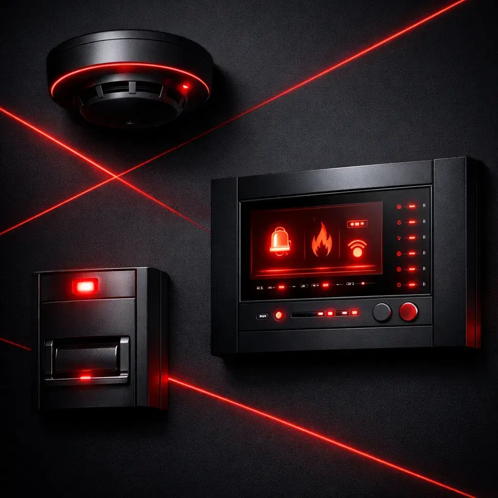 اشتراطات الدفاع المدني 2026 لأنظمة إنذار الحريق - دليل