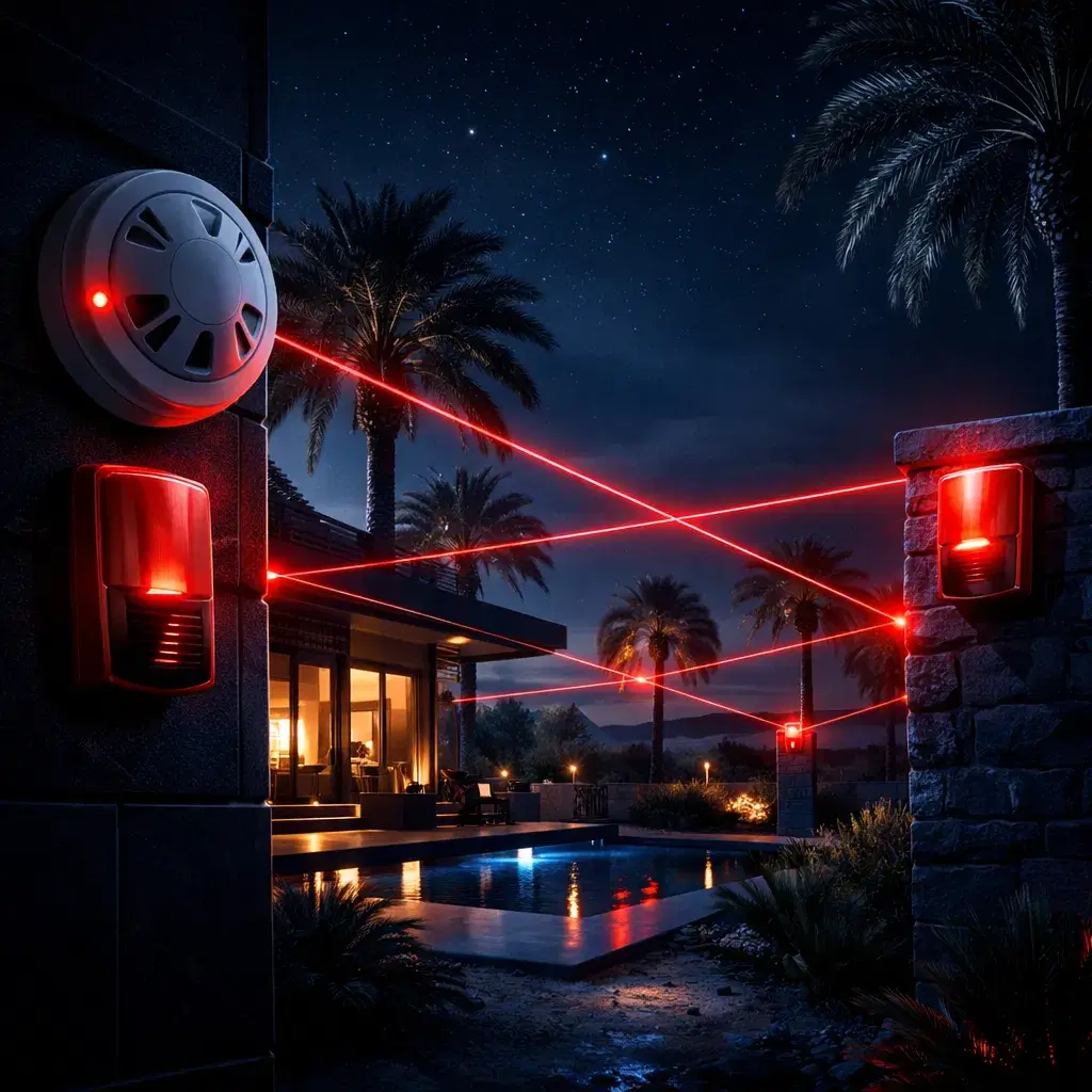 تركيب انذار حريق بالعديد والعيون: للمزارع والاستراحات