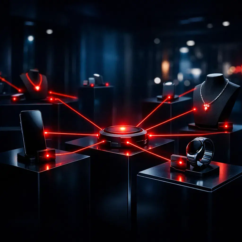 حماية المعارض وصالات العرض بأنظمة إنذار ذكية للمنتجات