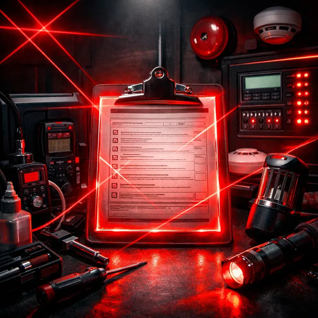 إجراءات تجديد تراخيص السلامة وفحص أنظمة الإنذار الدوري